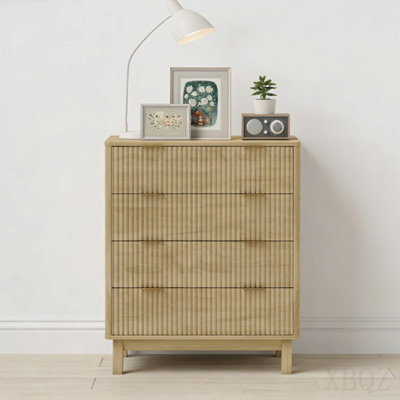 Closet Dresser, 4 Drawer Double Dresser For Bedroom