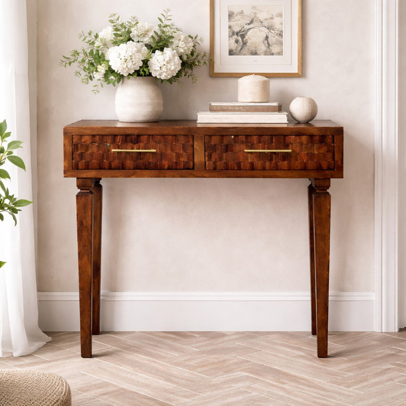 Cadiz Textured Console Table