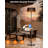 1500W Freestanding Patio Heater With Waterproof Ip55, Tip-Over Protection And Fabric Cover,Brown-121788094