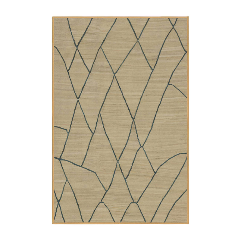 Abstract Indoor Rug, Rectangle 7' x 10'