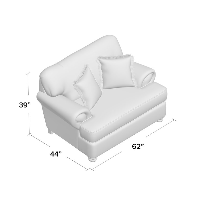 Chaise et demi en polyester Valatie