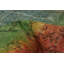 Tapis multicolore à transition de couleur 5 pi 10 po x 9 pi 5 po