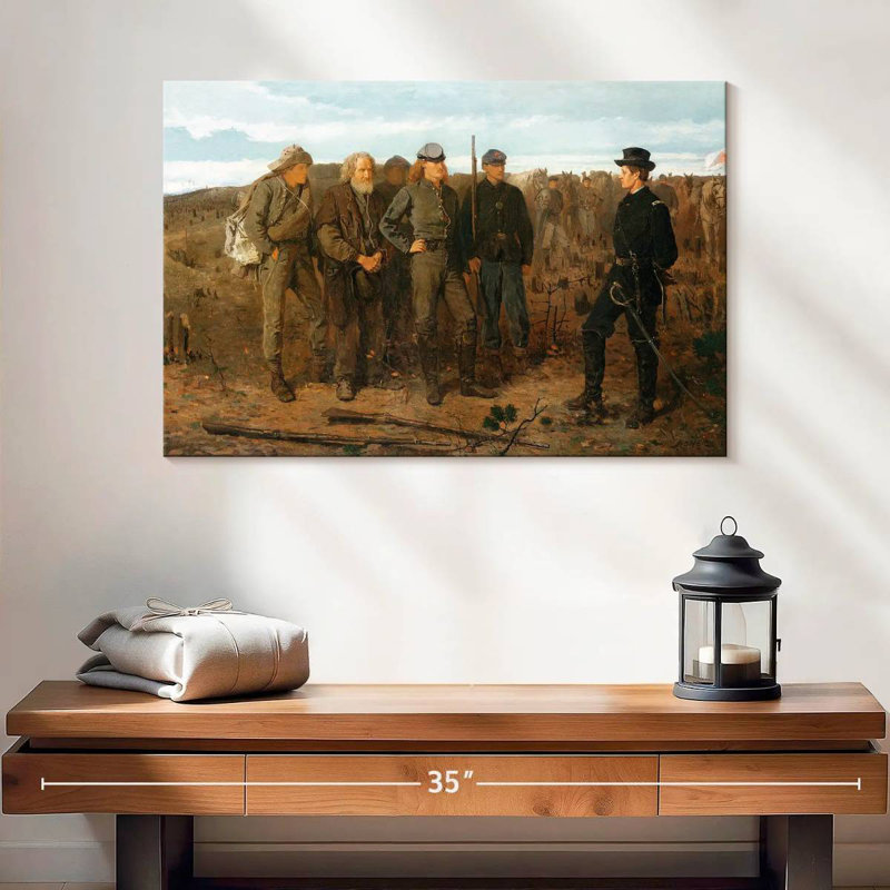 Lelar Prisoners From The Front, 16" H x 24" W