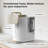 NatureFlow Y6 Desktop Reverse Osmosis Hot and Cold Water Mineralization System  certified by FDA/NSF/UL standards