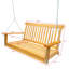 Balancelle en teck avec siège confortable pour le jardin-163589963