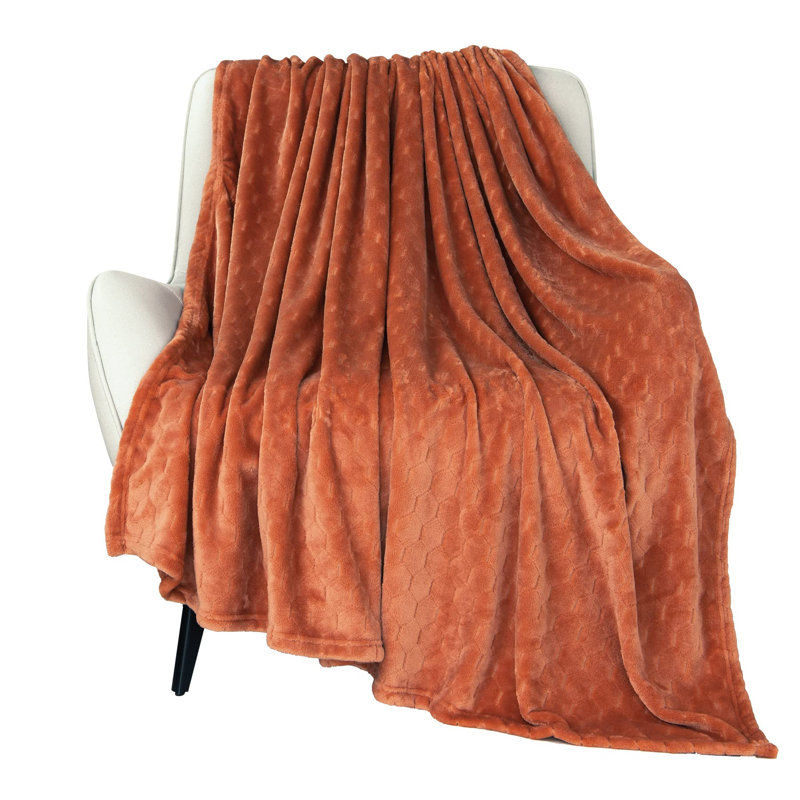 Throw Blanket, Carnelian