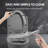 1.1/1.6 GPF Dual-Flush Elongated One-Piece Toilet with 17.13 in. Comfort Seat Height, Ceramic Glazed Surface(Soft Close Seat Included), Light Gray-88272607