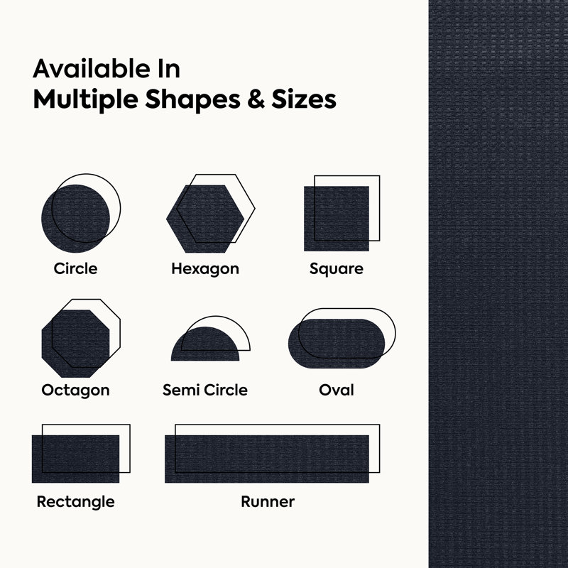 Leniyah Indoor / Outdoor Rug, Square 3'