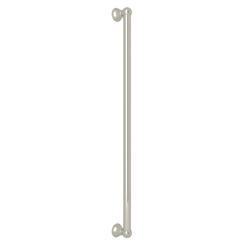 Rohl Shower Grab Bar, 38.25" W, Polished Nickel