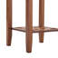 Mericle Solid Wood Plant Stand 2 Tier