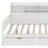 Full Size Daybed With Storage Shelves, Multi-Functional Bed With Two Storage Drawers And Study Desk-471091851