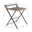 Alasdair Foldable Steel Writing Desk Computer Desk