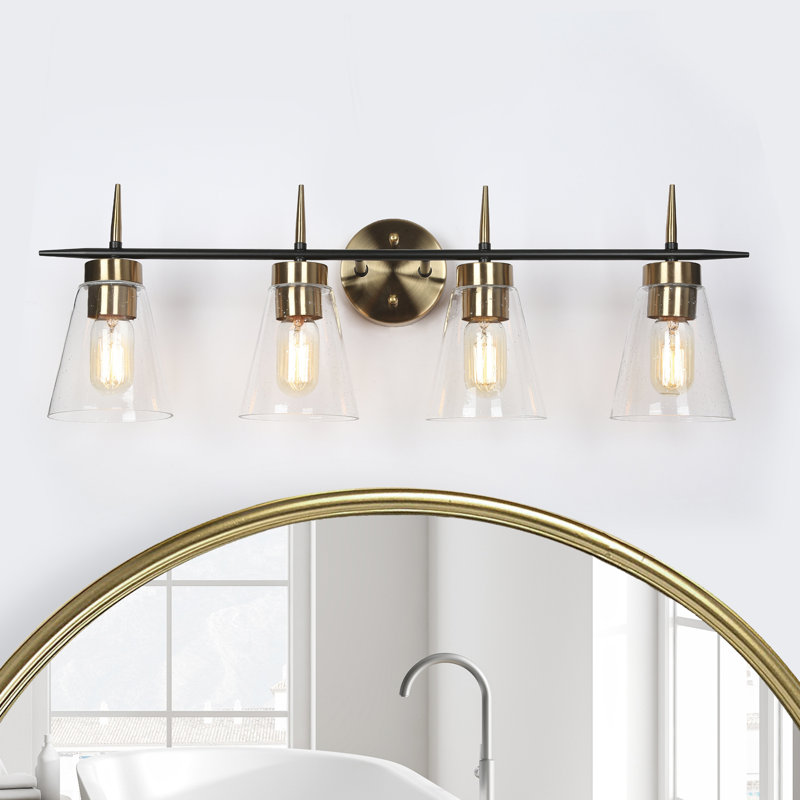 Éclairage de meuble-lavabo à intensité variable Bradlec, 4 lumières