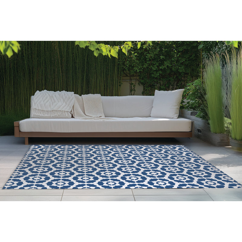 Tapis d'extérieur Cleo, Rectangle 4pi x 6 pi