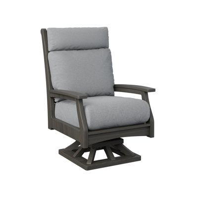 Chaise berçante pivotante à dossier haut Classic