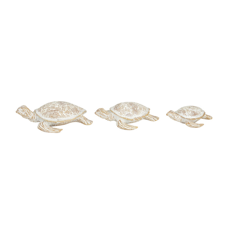 Ensemble de 3 figurines en polystone Hollymead