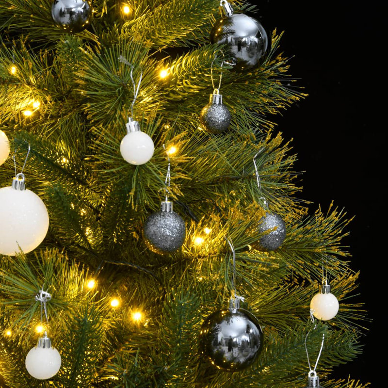 Arbre de Noël artificiel éclairé, 3,9 pi