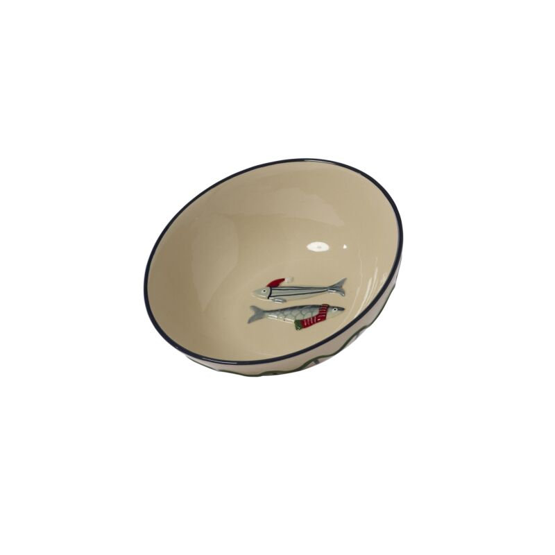 Festive Fish Bowl 10"x 3.5"