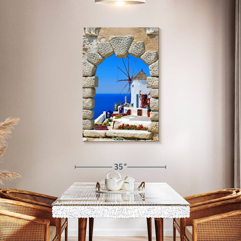 Gillard Window Windmill View, 45" H x 30" W