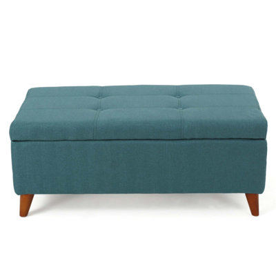 Stylish Traditional Lift-Top Storage Ottoman Bench, Perfect for Organizing and Extra Seating in Any Home