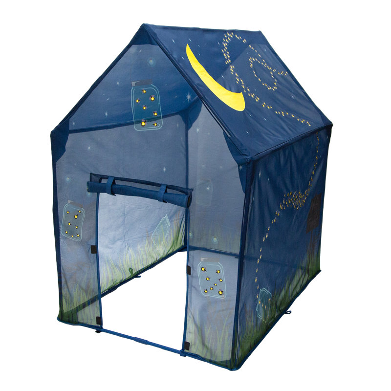 Glow-in-the-Dark Firefly Mesh Playhouse Tent