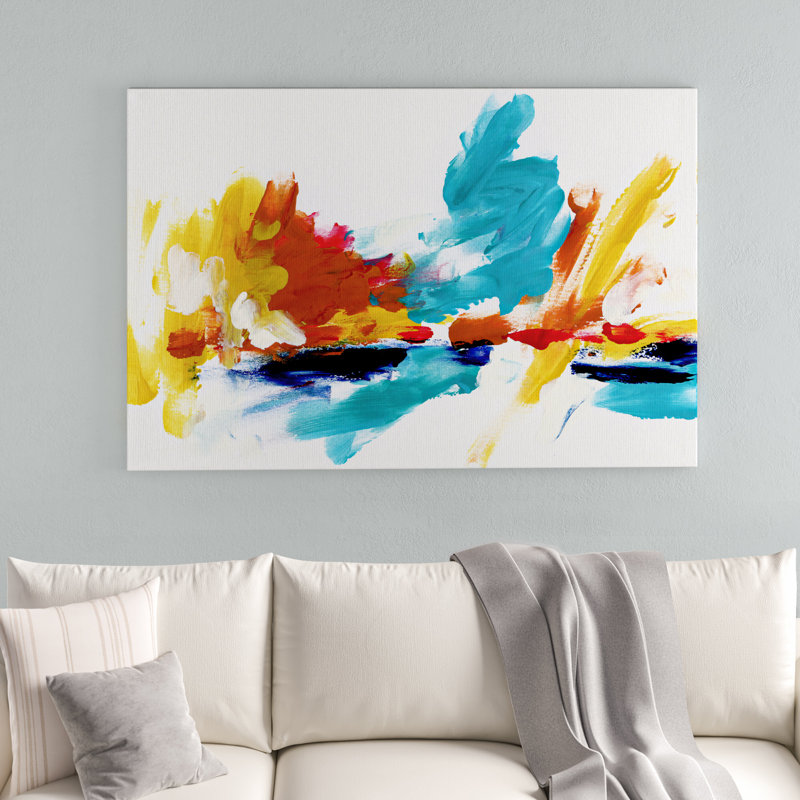 Captive Color II - impression sur toile tendue, H 12 po x l 8 po x P 1 po