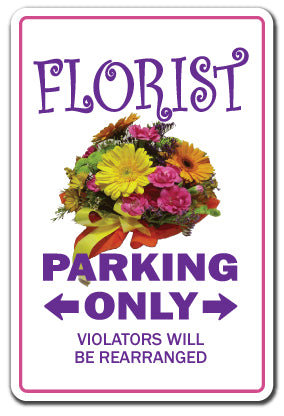 Autocollant de fantaisie fleuriste