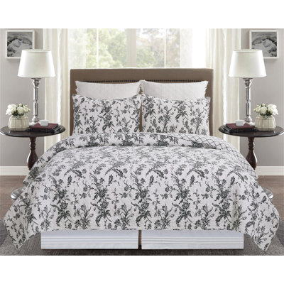 Bleighton Cotton Reversible Quilt Set