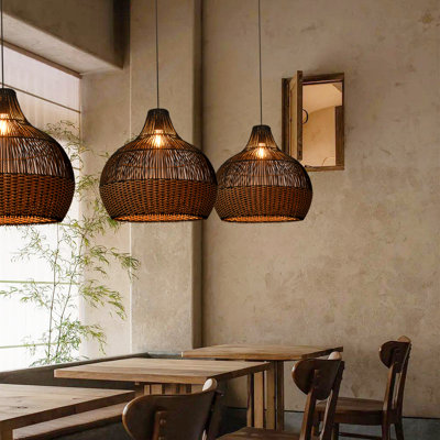 Arlicia 1 - Light Rattan Single Pendant