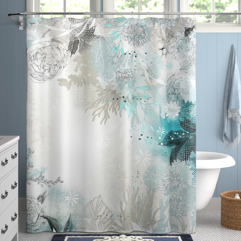 Higginbotham Floral Shower Curtain