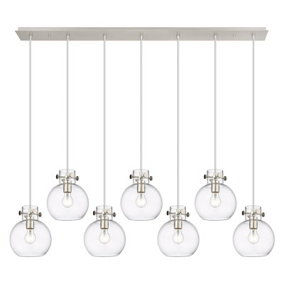 Luminaire suspendu sphère 7 lumières Amrith