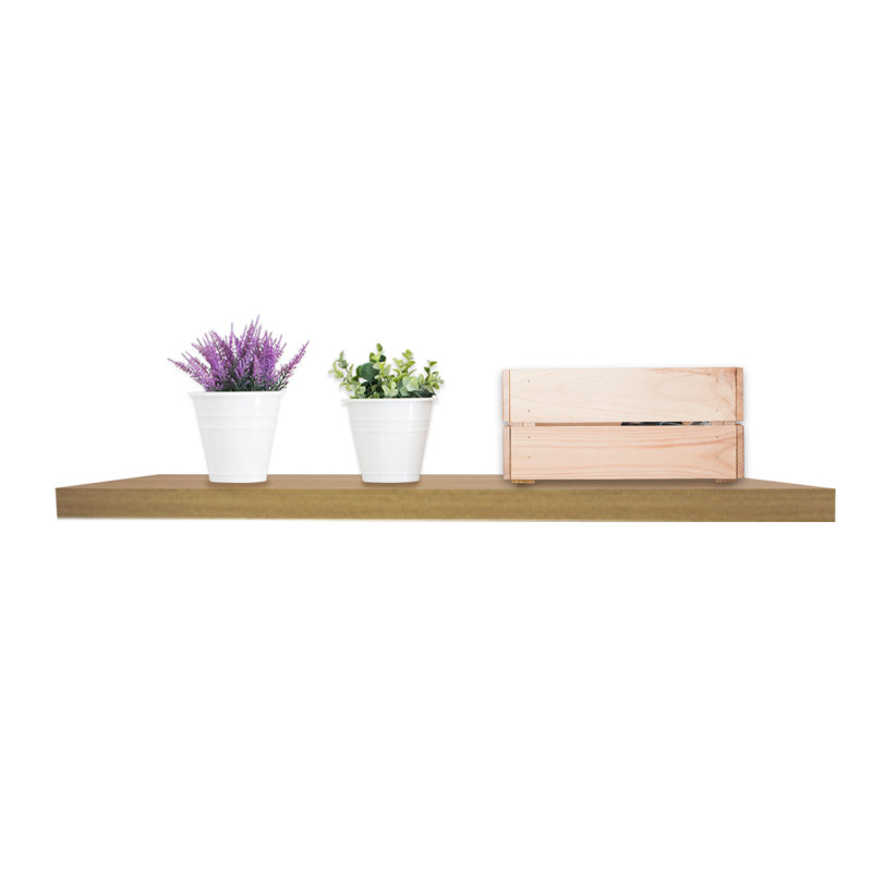 Plastic / Acrylic Floating Shelf, 3.80cm H x 60cm W x  23cm D