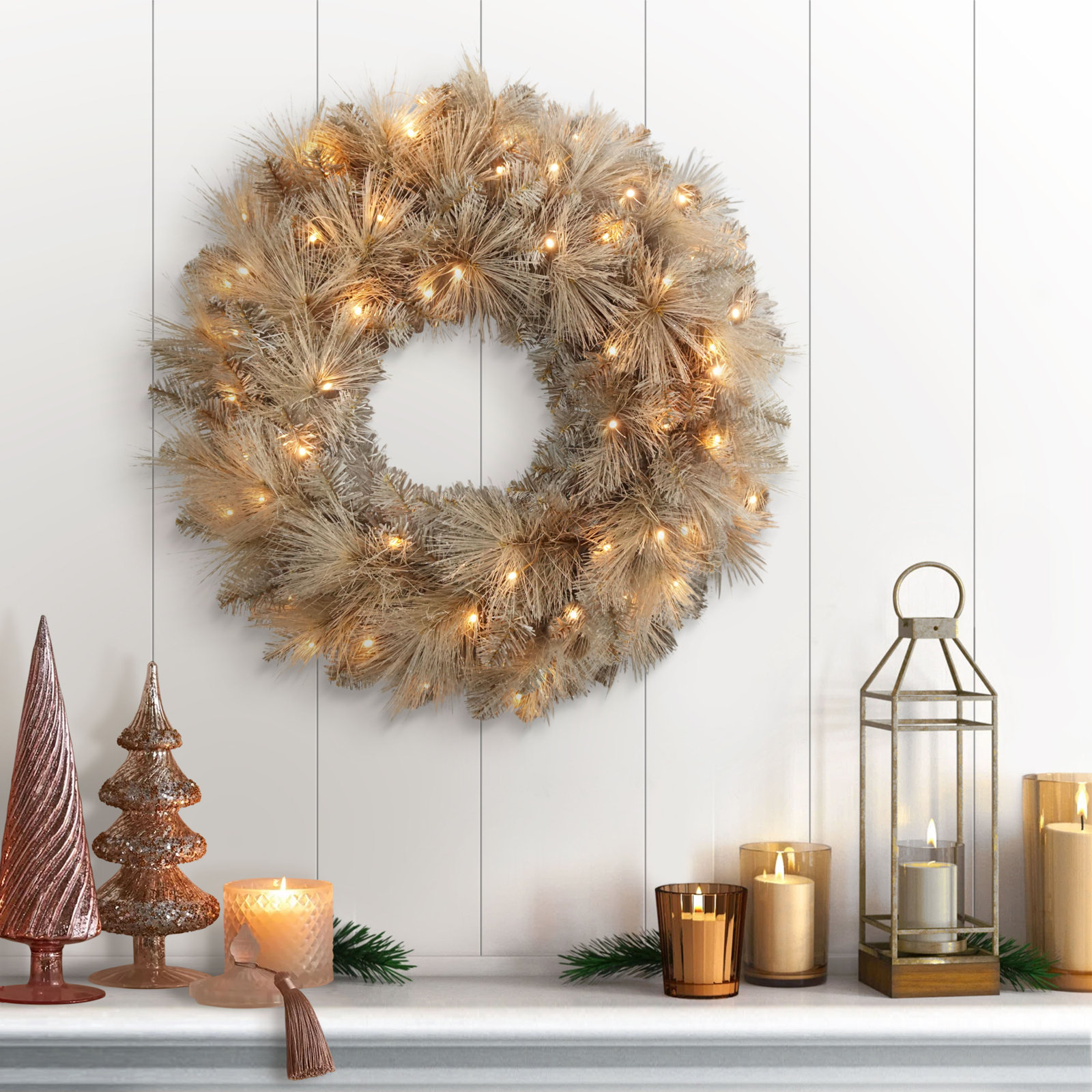 6" Christmas Wreath
