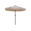 Ensemble de parasol en aluminium avec passepoil Amalfi