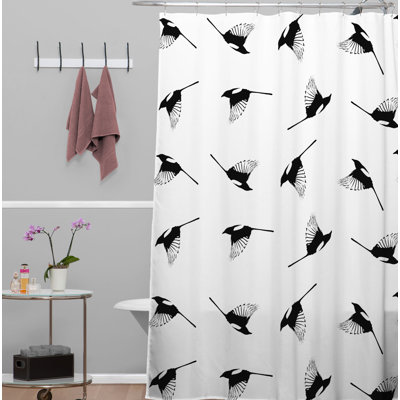 Rideau de douche simple elisabeth fredriksson pops