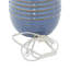 Lampe de table bleue