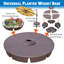 Base de parasol sur pied en plastique extérieur parasol Lasiandra
