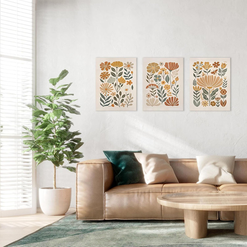 3 Piece Wrapped Canvas Print
