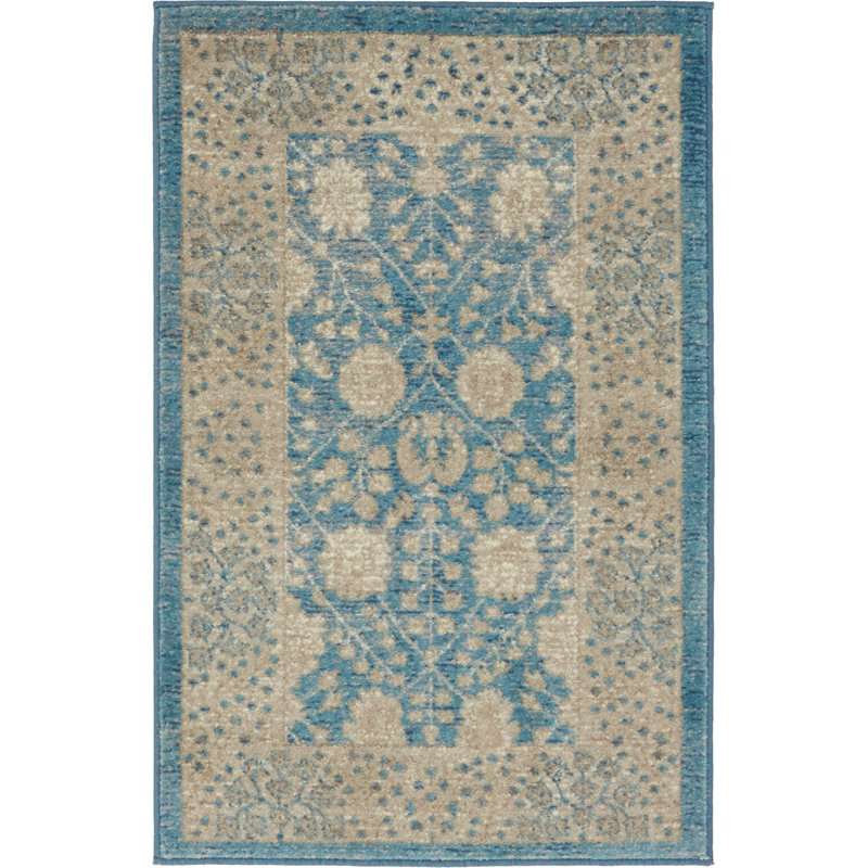 Patillo Floral Indoor Rug, Rectangle 2' x 3'1"