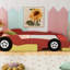 Full Size Race Car-Shaped Platform Bed-55955339