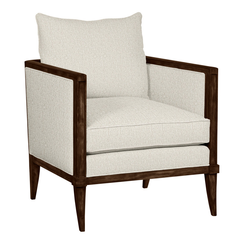 Cameo 28.5" Chair, Nomad Snow Crypton® Chenille, Dove Gray