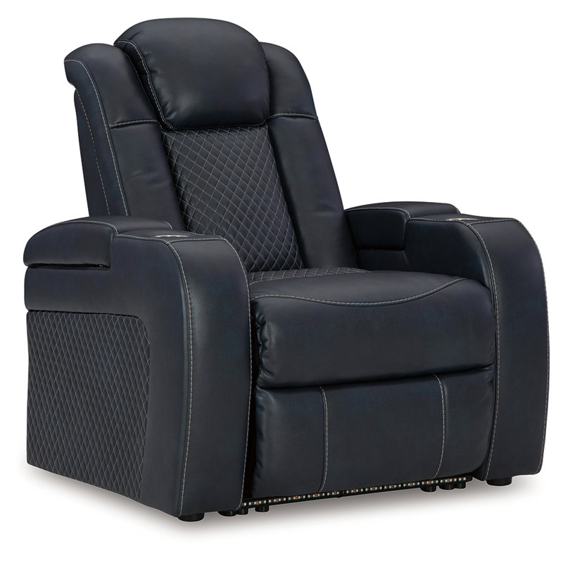 Fauteuil inclinable électrique Fyne-Dyme, Noir