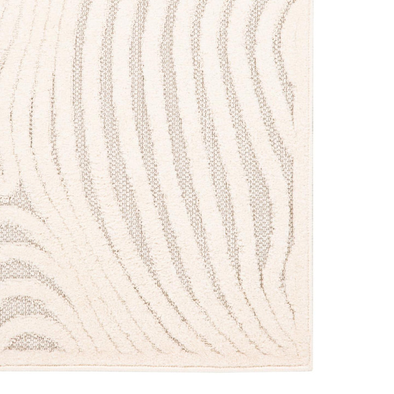Modern Abstract Shapes Area Rug, Runner 2'2" x 7'6"