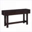 Table basse de 52 pouces de style Mid-Century avec 3 tiroirs, pieds en bois massif et assemblage facile