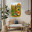 Art contemporain contemporain, paysage abstrait d'automne-981222764