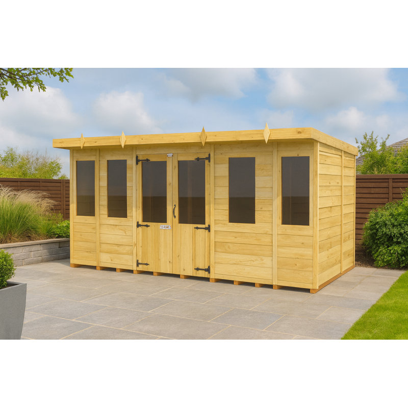 14ft x 7ft Pent Summer House