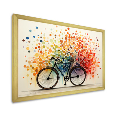 Impression sur toile, pédales géométriques Maaja