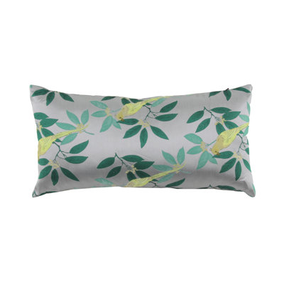 Floral Reversible Throw Pillow