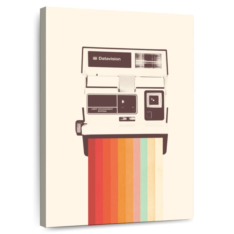 Senne Instant Camera Rainbow, 30" H x 20" W