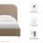 Keynote Upholstered Fabric Curved Platform Bed-101181373-101181368
